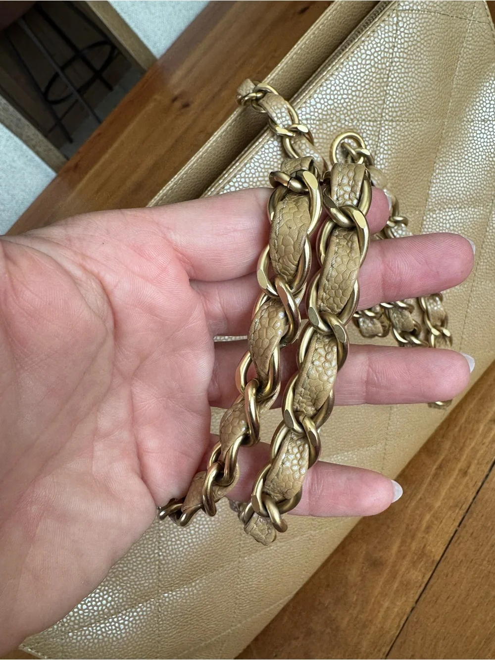 CHANEL authentic quilted